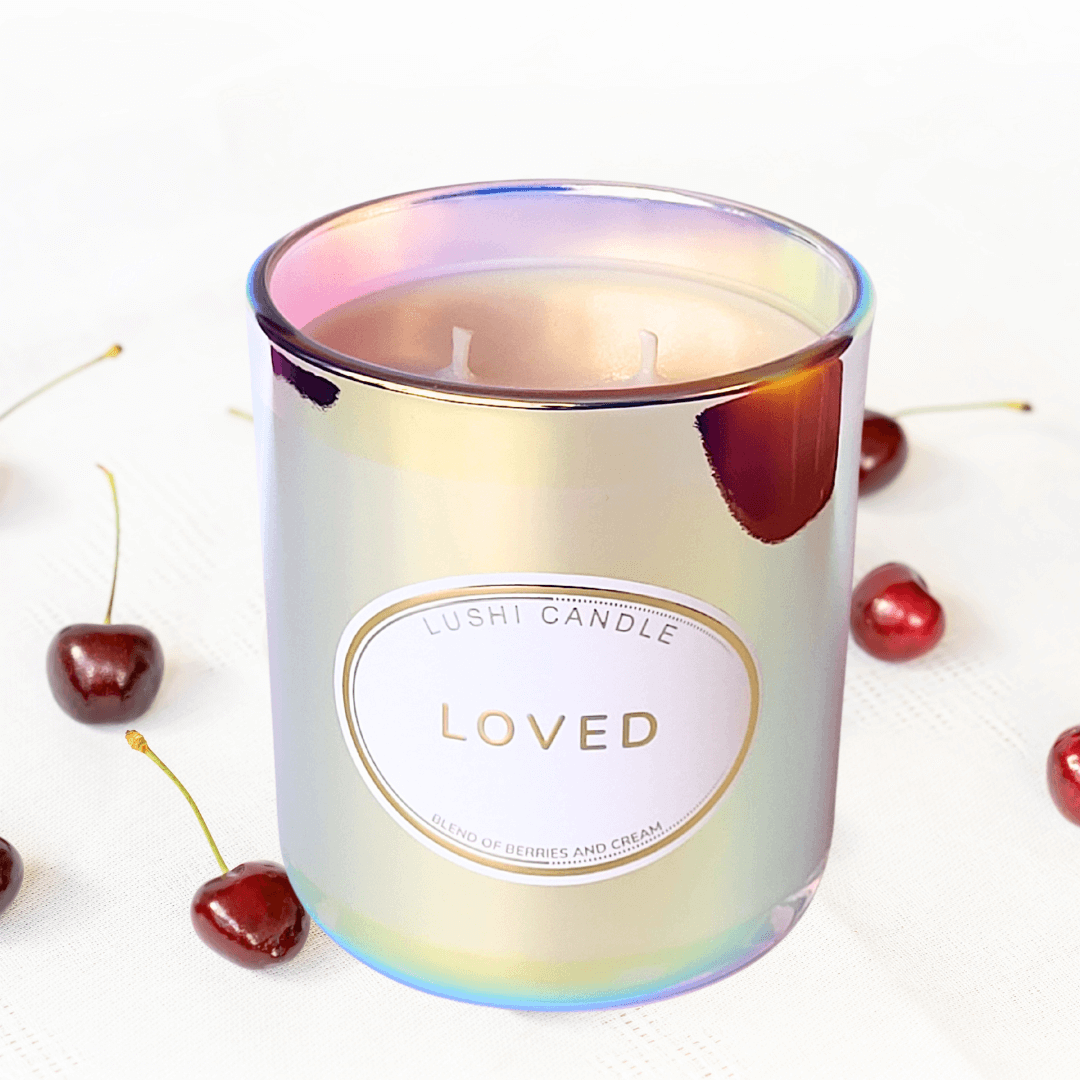 Loved - Blueberries, Blackberries, Strawberries, and Sugary Cream | Coconut Wax | Hand Poured in UK | 60 Hours