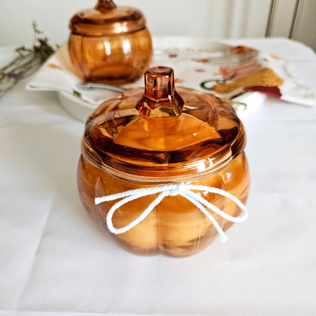 Pumpkin Spice - Orange, Clove and Caramel in Pumpkin Jar  | Coconut Wax | Hand Poured in UK