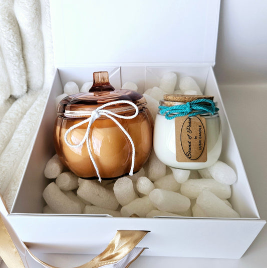 Autumn Glow Candle Bundle | Gift Box